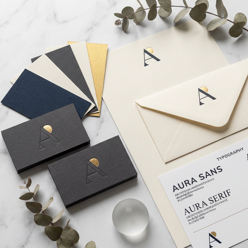 هوية بصرية فاخرة