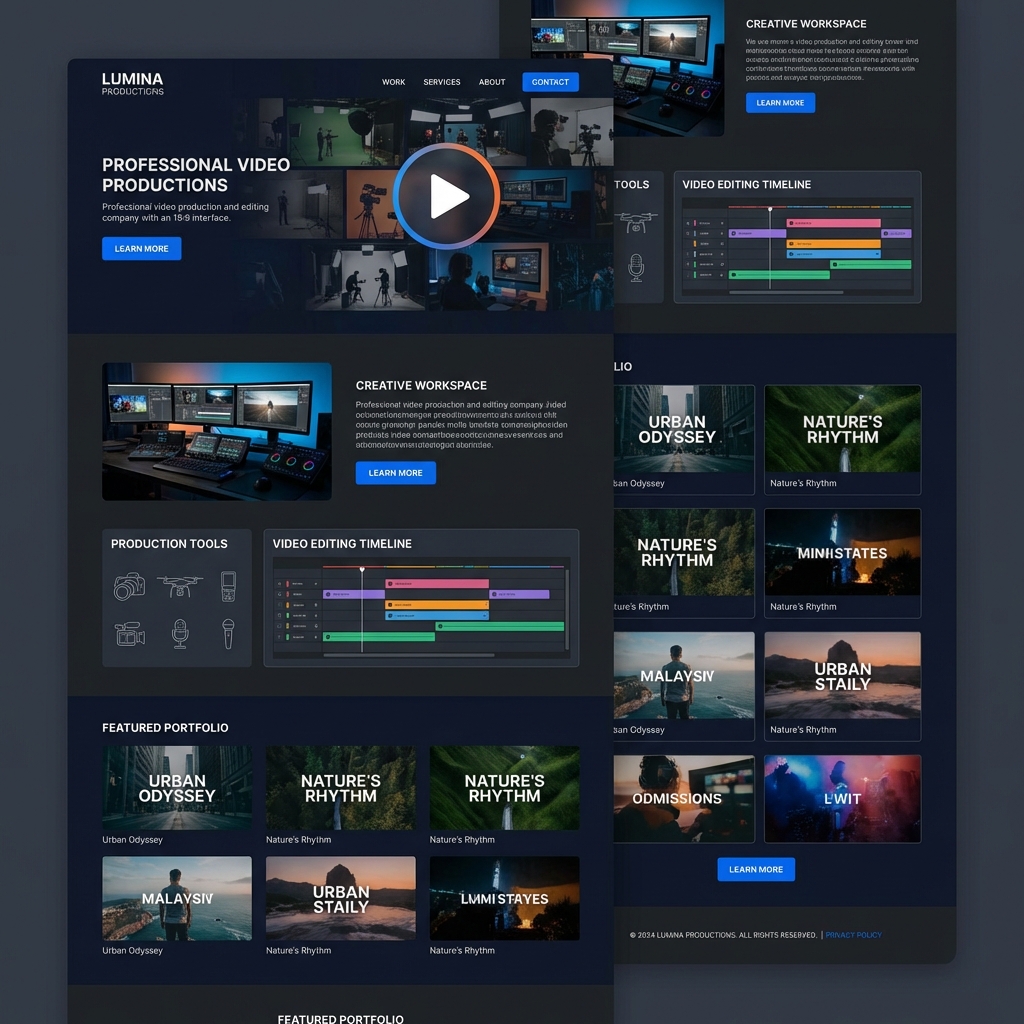 موقع شركة إنتاج ومونتاج